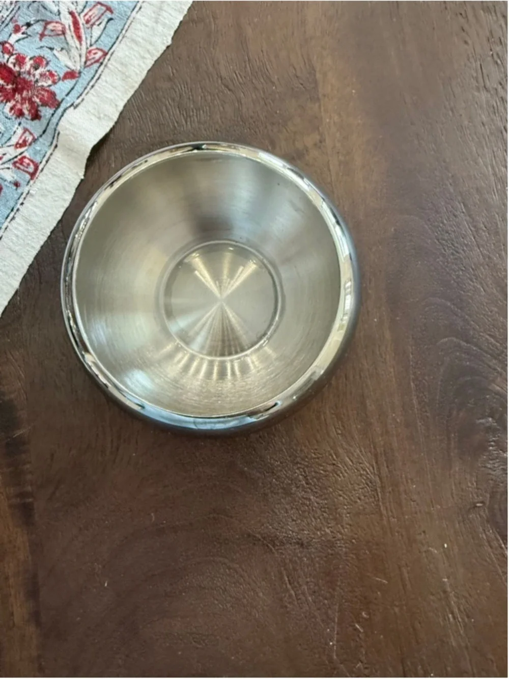 Bredemeijer Bella Crome outside stainless Steele inside. 6 pieces modern, atomic